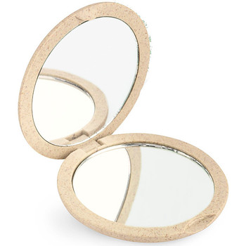 Beter Tratamiento facial Espejo Bolso Natural Fiber Doble Plegable X4 beige