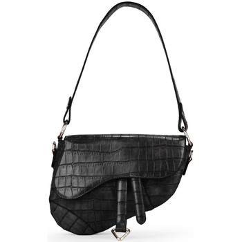 Bosanova Bolso Bolso coco asimétrico negro