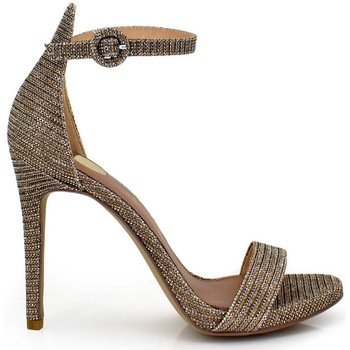 Exé Shoes Sandalias SANDALIA PULSERA TACÓN AGUJA GLITTER SILVER SILVIA-750