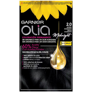 Garnier Coloración Olia Coloración Permanente 2.0 Black Diamond 4 Pz