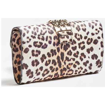 Guess Bolso de mano Bolso Prisma Clutch Leopard