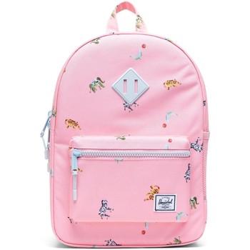 Herschel Mochila Heritage Youth Candy Pink Circus Animals
