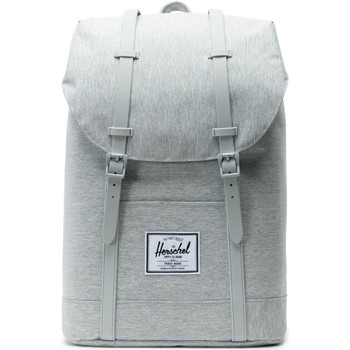 Herschel Mochila Retreat Light Grey Crosshatch/Grey Rubber