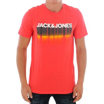 Jack & Jones Camiseta 12171363 JCOHOFF TEE SS CREW NECK JJPRINT Bittersweet