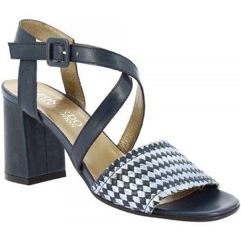 Leonardo Shoes Sandalias S235 ROCK CIELO