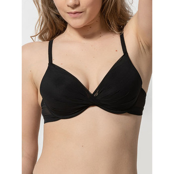Luna relleno Súper sujetador push-up Lust negro Splendida