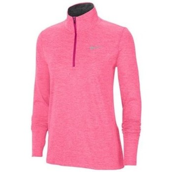 Nike Jersey SUDADERA ELEMENT CON CIERRE 1/2 ROSA MUJER