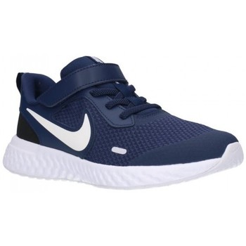 Nike Zapatillas BQ5672/5673 402 Niño Azul marino