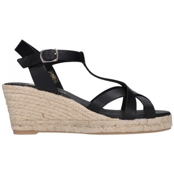 Paseart Alpargatas ROM/V108 VAQUETA NEGRO Mujer Negro