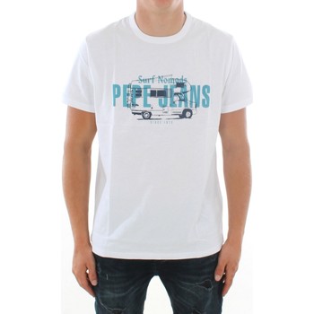 Pepe jeans Camiseta MASON PM507164 802 OPTIC WHITE