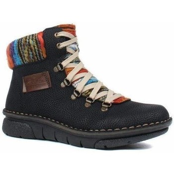 Rieker Botines Poncho Wildebuk Ambor