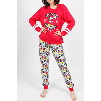 Admas Traje interior pantalones de pijama Mickey Basic rojo