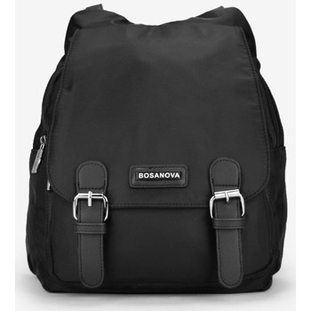 Bosanova Mochila Mochila negra vintage en nylon