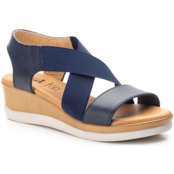 Calzados Dsd Sandalias Sandalias de piel con cuña by DSD