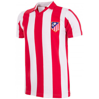 Copa Tops y Camisetas Atletico de Madrid 1985 - 86 Retro Football Shirt