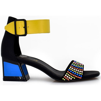 Exé Shoes Sandalias SANDALIA TACÓN CUADRADO YELLOW LUISA-212