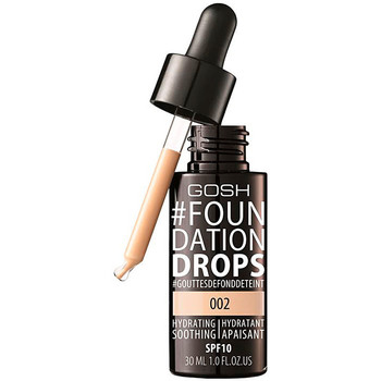 Gosh Base de maquillaje foundation Drops Hydrating Spf10 002-ivory
