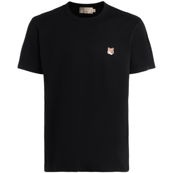 Maison Kitsuné Camiseta Camiseta Maison Kitsuné Fox Head negra