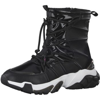 Tamaris Botines Botas Planas Negro