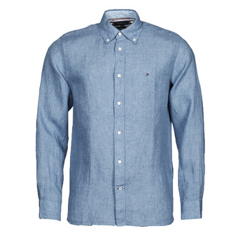 Tommy Hilfiger Camisa manga larga PIGMENT DYED LINEN SHIRT