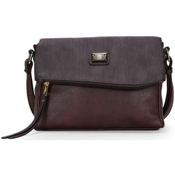 Bosanova Bandolera Bandolera marrón con logo metálico