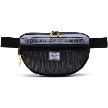 Herschel Bolso Nineteen Mid Grey Crosshatch/Light Grey Crosshatch/Black