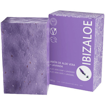 Ibizaloe Productos baño Jabón De Aloe Vera + Lavanda
