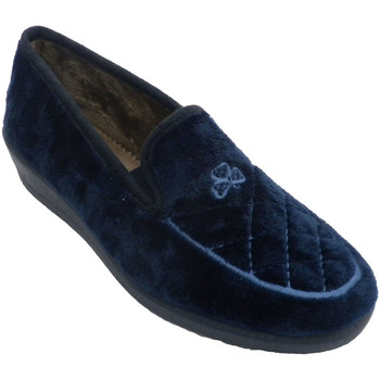 Aguas Nuevas Pantuflas Zapatillas mujer cerradas con bordado en