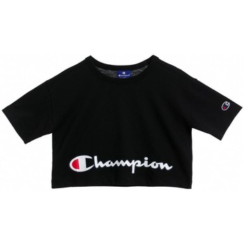 Champion Camiseta Sudadera cuello caja de niña
