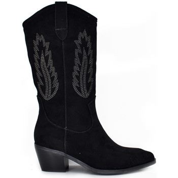 Exé Shoes Botas BOTAS CAÑA ALTA ANTE CON BORDADOT2135-M1141