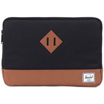 Herschel Funda Portatil Heritage Sleeve for MacBook Black/Tan PU - 12''