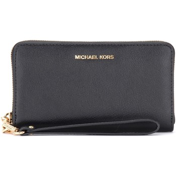 MICHAEL Michael Kors Cartera Cartera para smartphone de piel negra
