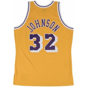Mitchell And Ness Camiseta Nba Swingman Jersey 20 Los Angeles Lakers 198485 Magic Johnson