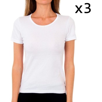 Abanderado Camiseta interior Pack-3 camiseta sra m/c algodón