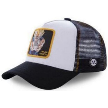 Capslab Gorra GORRA S NEGRA/BLANCA MAJIN VEGETA BORDADO FRENTE VISERA CURVA