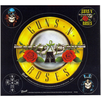 Guns N Roses Sticker, papeles pintados TA890