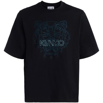 Kenzo Camiseta Camiseta over Loose Tiger negra