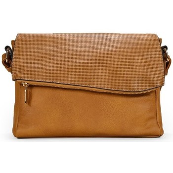 Bosanova Bandolera Bolso bandolera mostaza con solapa