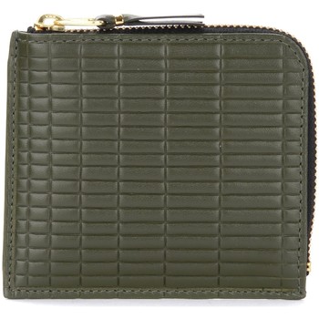 Comme Des Garcons Cartera Cartera Brick Line de piel color