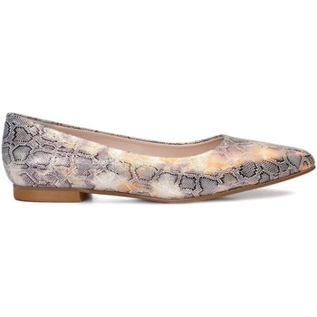 Gennia Bailarinas Bailarinas Estampadas Mujer Serpiente Tacon Punta Fina -VALERIA
