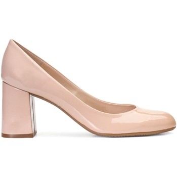 Gennia Zapatos de tacón Salones Tacones Mujer Nude Maquillaje Tacon Ancho - VENUS