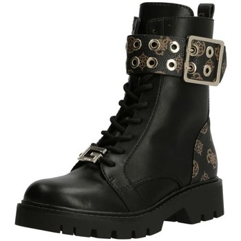 Guess Botines BOTA ANFIBIO RITER CUERO AUTÉNTICO LOGO