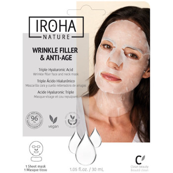 Iroha Nature Antiedad & antiarrugas Wrinkle Filler Anti-age Wrinkle Filler Face Neck Mask 30