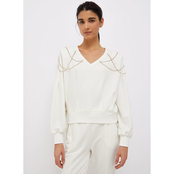 Liu Jo Jersey Sudadera con cadena decorativa