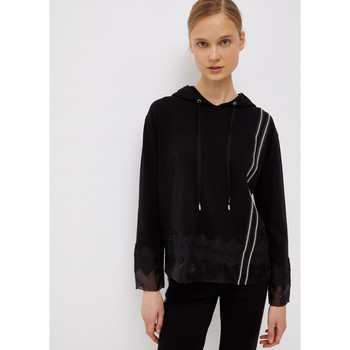 Liu Jo Jersey Sudadera con capucha y encaje