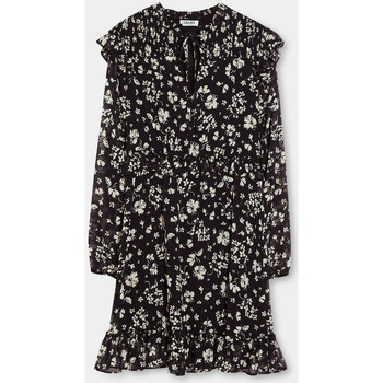Liu Jo Vestido Vestido negro de flores