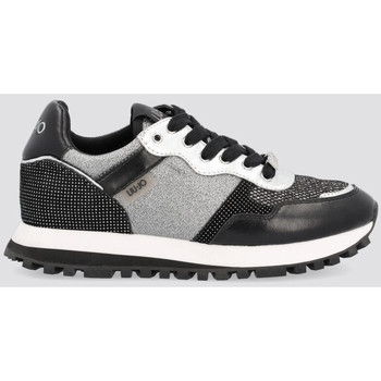 Liu Jo Zapatillas Zapatillas de ante y malla laminada