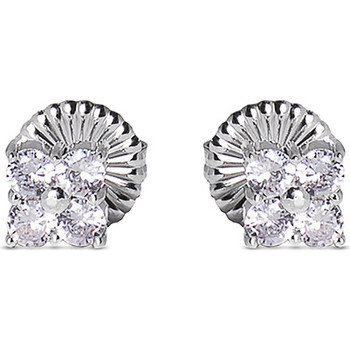 Luxenter Pendientes Pendientes Cuatros De Plata De Ley 925