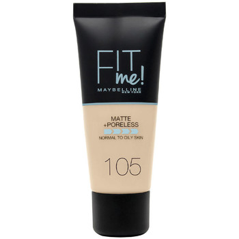 Maybelline New York Base de maquillaje Fit Me! Foundation Matte+poreless 105-natural Ivory