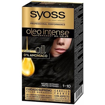 Syoss Coloración Olio Intense Tinte Sin Amoniaco 1.10-negro Intenso